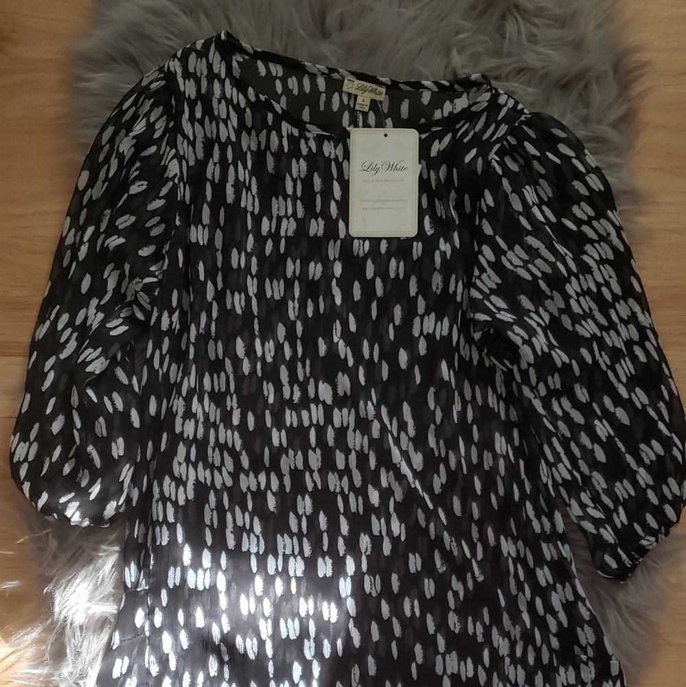 Black/Tunic Top